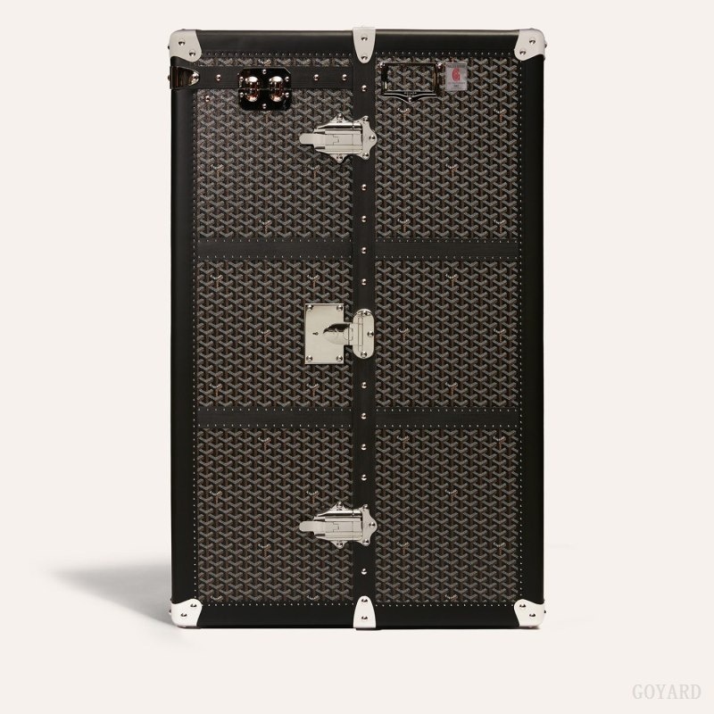 Black Goyard ARMOIRE TRUNK | KUDP0662