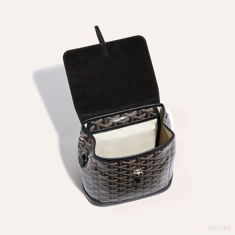 Black Goyard Alpin Mini Backpack | IOAT5544