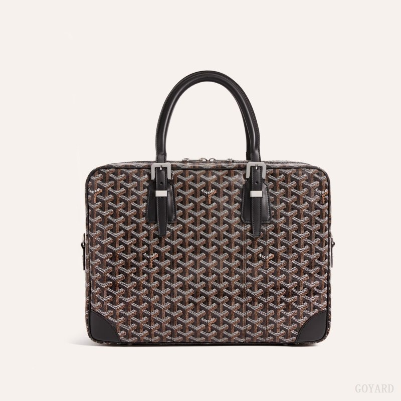 Black Goyard Ambassade MM Document Case | WIIG9900