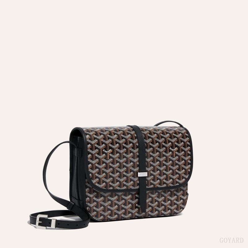 Black Goyard Belvedere MM Bag | ZUFF5534