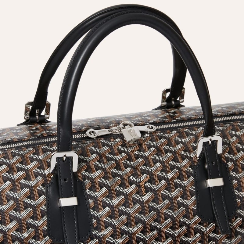 Black Goyard Boston 50 bag | MBQJ0657