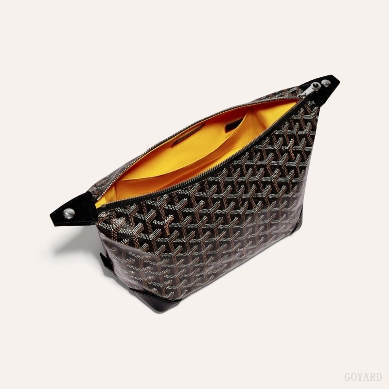 Black Goyard Bowling 25 Toiletry Bag | UVAG7695