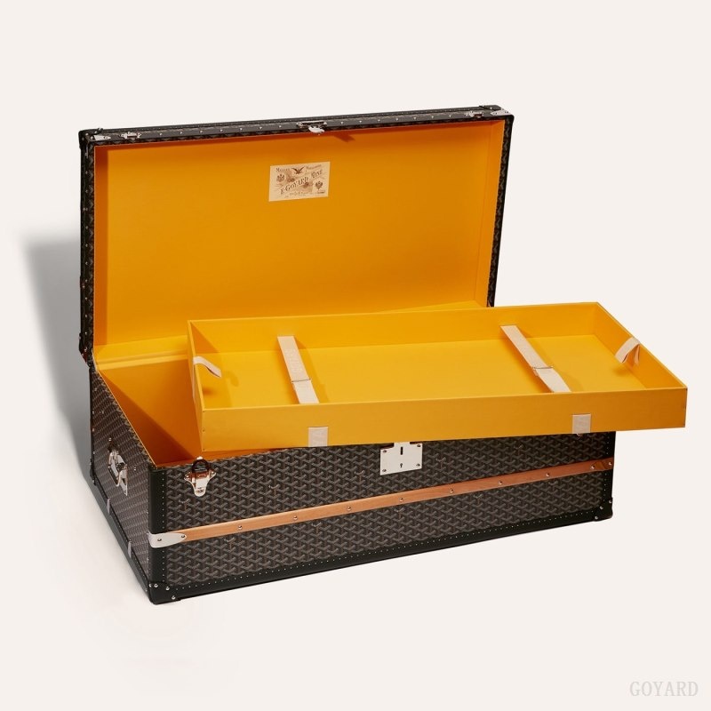 Black Goyard CABINE TRUNK | EATB8011