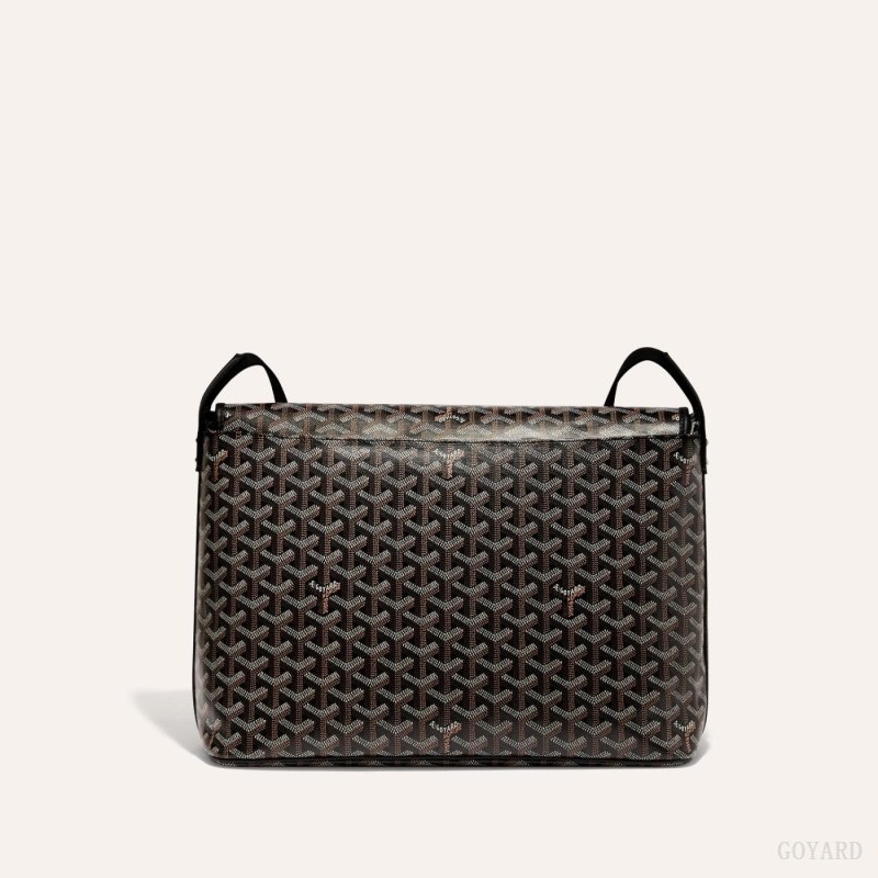 Black Goyard CAPETIEN MM MESSENGER BAG | OPUZ6264