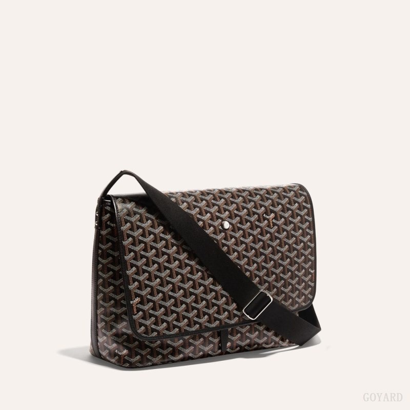 Black Goyard CAPETIEN MM MESSENGER BAG | OPUZ6264