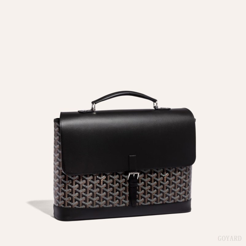 Black Goyard CITADIN PM MESSENGER BAG | DBJS0723