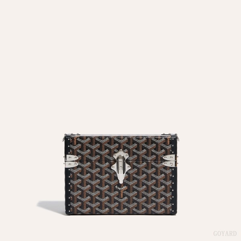 Black Goyard Cassette Trunk Bag | IVIS4006