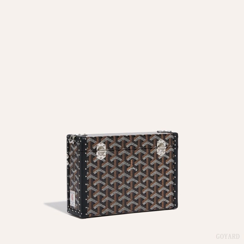 Black Goyard Cassette Trunk Bag | IVIS4006