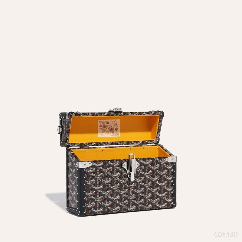 Black Goyard Cassette Trunk Bag | IVIS4006