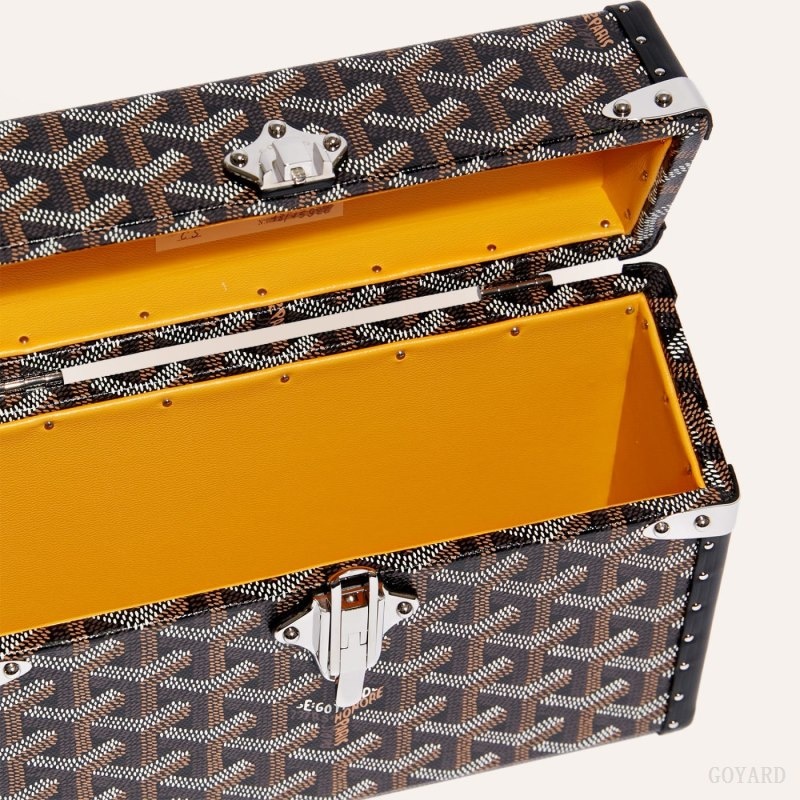 Black Goyard Cassette Trunk Bag | IVIS4006