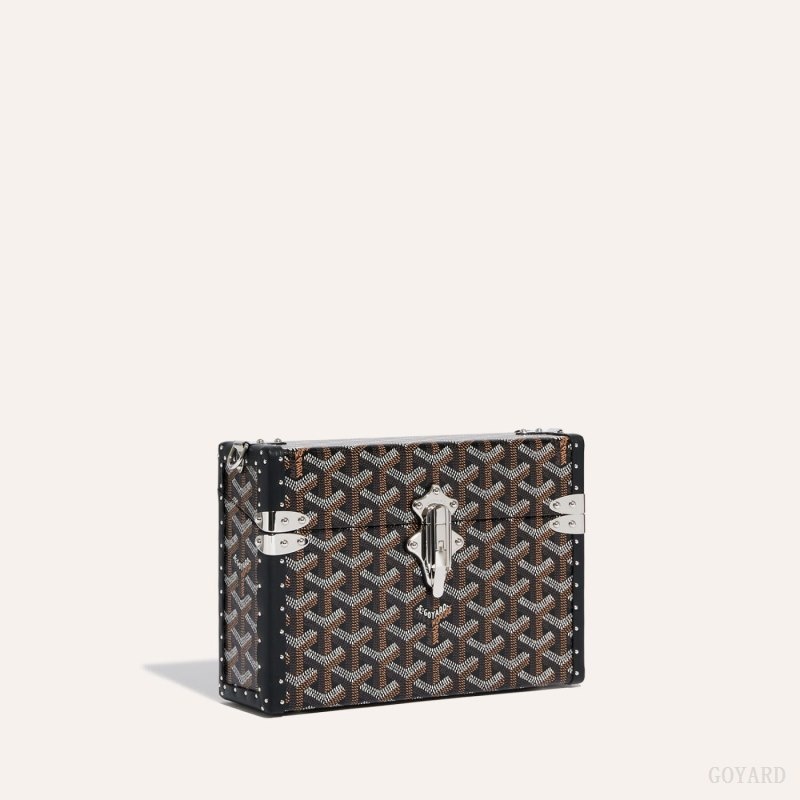 Black Goyard Cassette Trunk Bag | IVIS4006