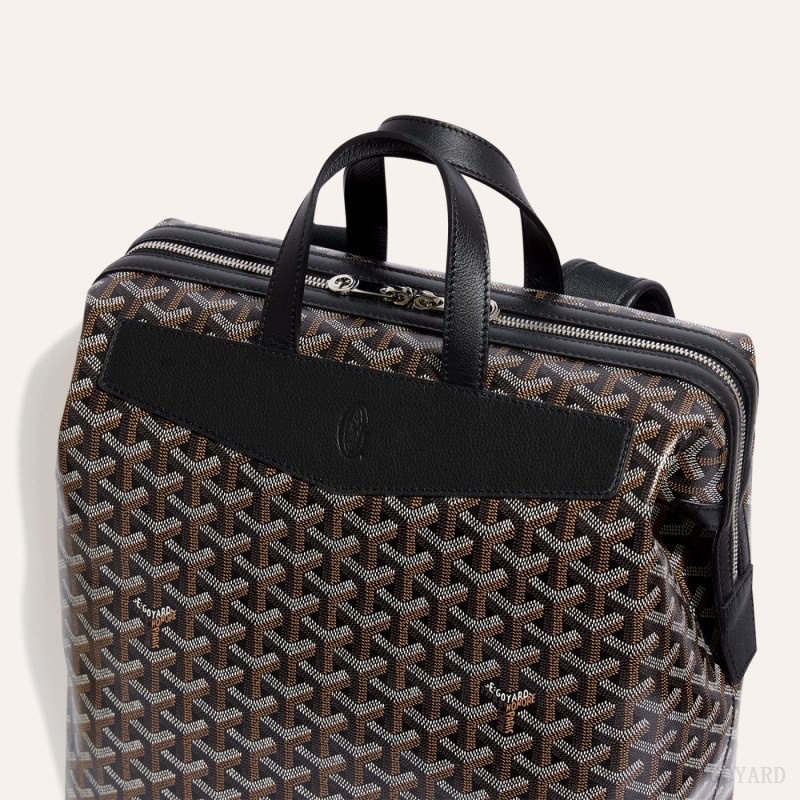 Black Goyard Cisalpin Backpack | DXSM2872