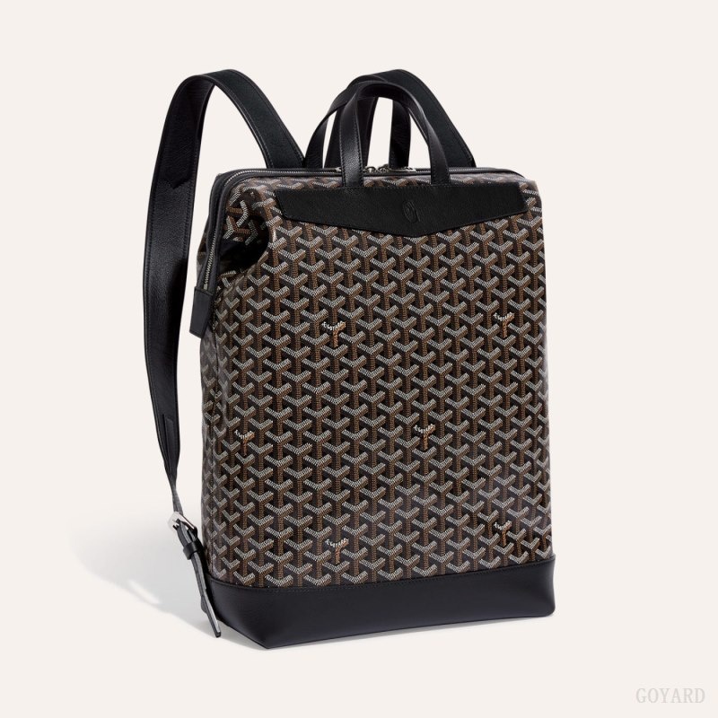 Black Goyard Cisalpin Backpack | DXSM2872