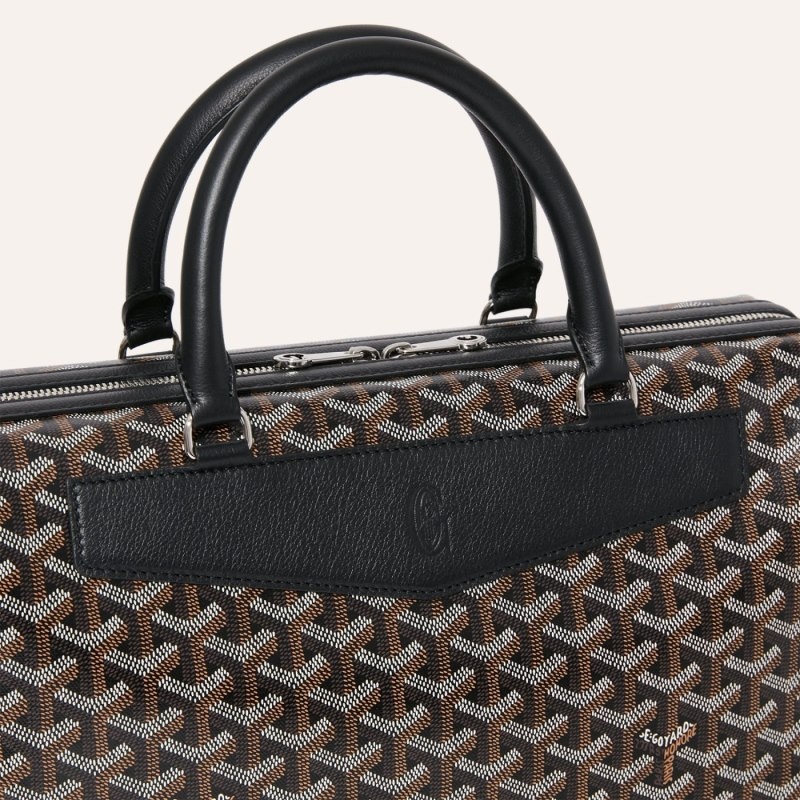 Black Goyard Cisalpin Document Case | SFFQ1042