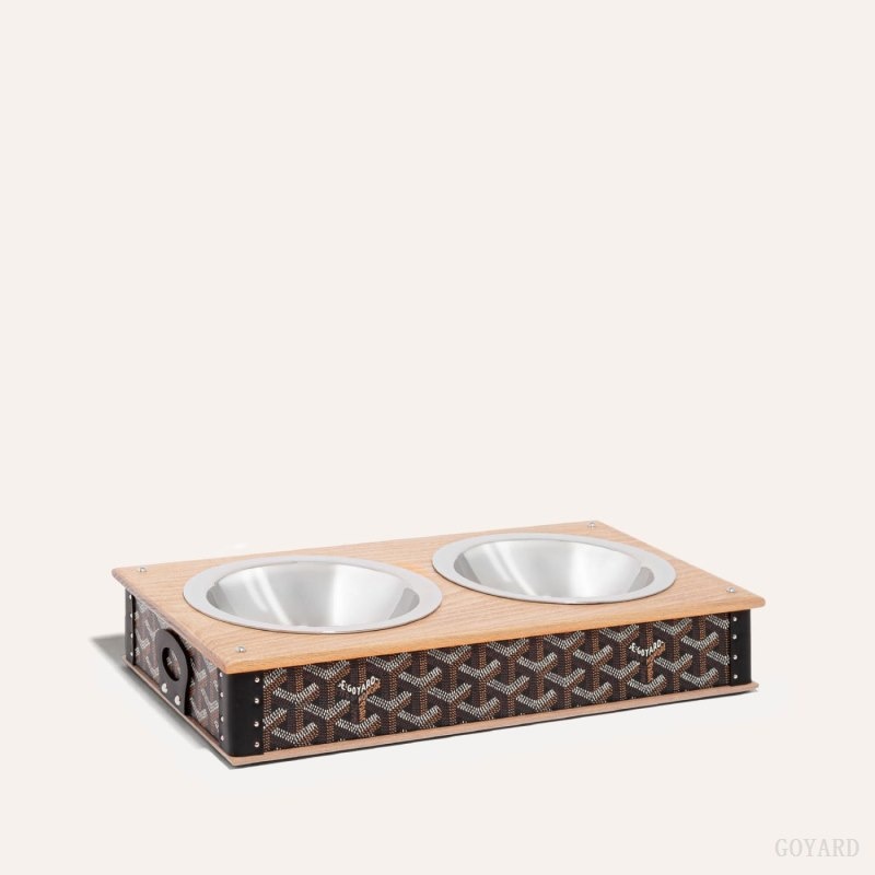 Black Goyard EDMOND DOUBLE BOWL | NDFZ1228