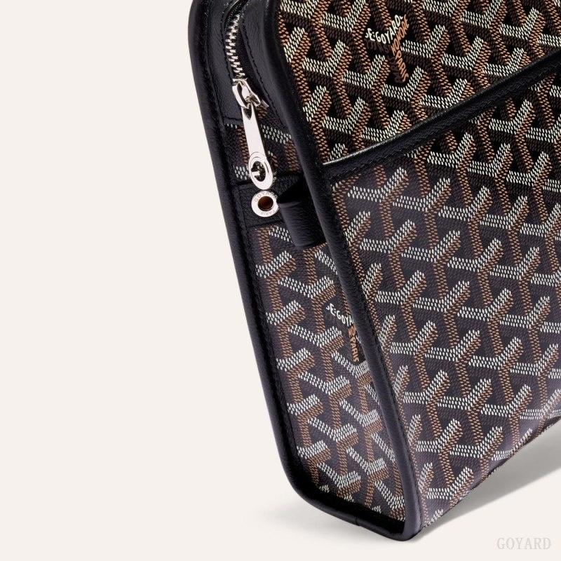 Black Goyard JOUVENCE GM TOILET BAG | TKFH5007