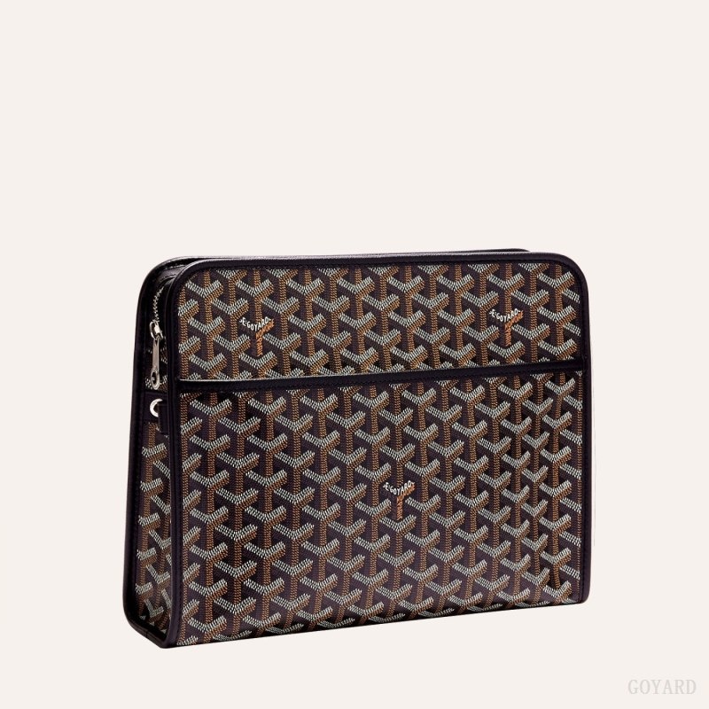 Black Goyard JOUVENCE GM TOILET BAG | TKFH5007