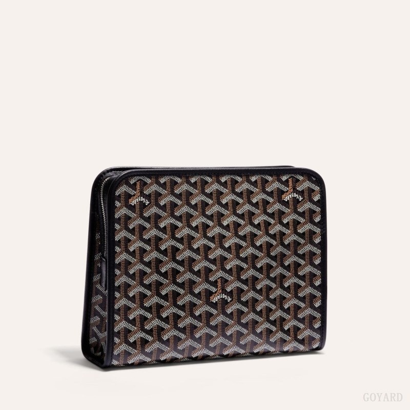 Black Goyard JOUVENCE MM TOILET BAG | ZMGH6524