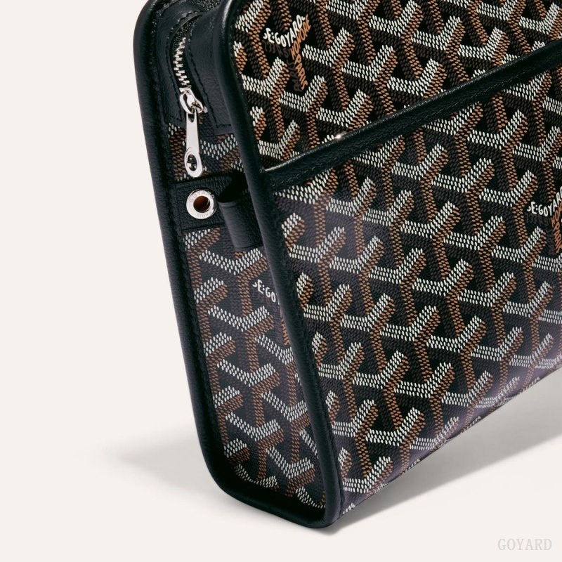 Black Goyard JOUVENCE MM TOILET BAG | ZMGH6524