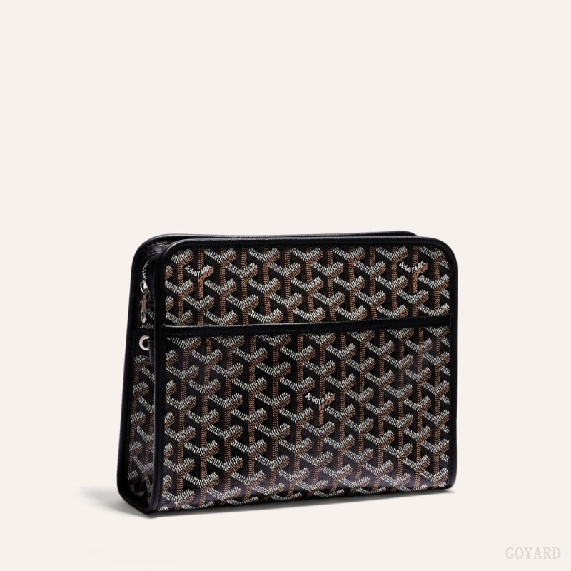 Black Goyard JOUVENCE MM TOILET BAG | ZMGH6524