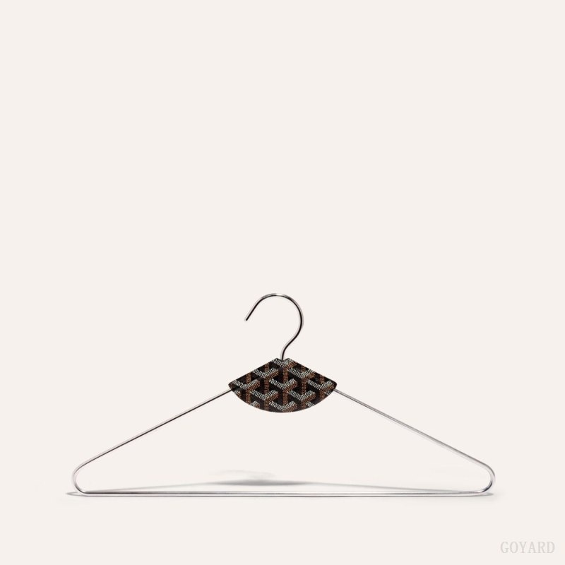 Black Goyard LIVRÉE PAIR OF HANGERS | EMYJ4637