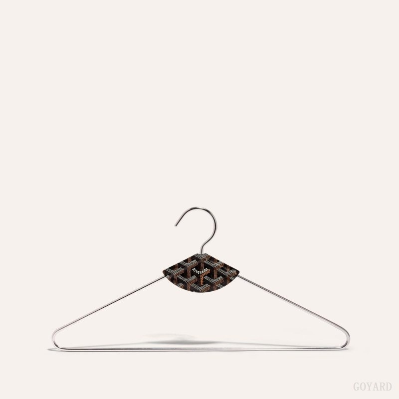 Black Goyard LIVRÉE PAIR OF HANGERS | EMYJ4637