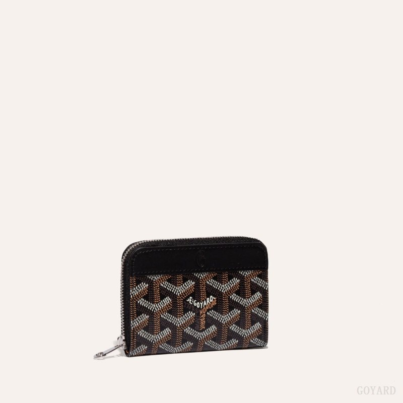 Black Goyard MATIGNON MINI WALLET | VEFQ6305