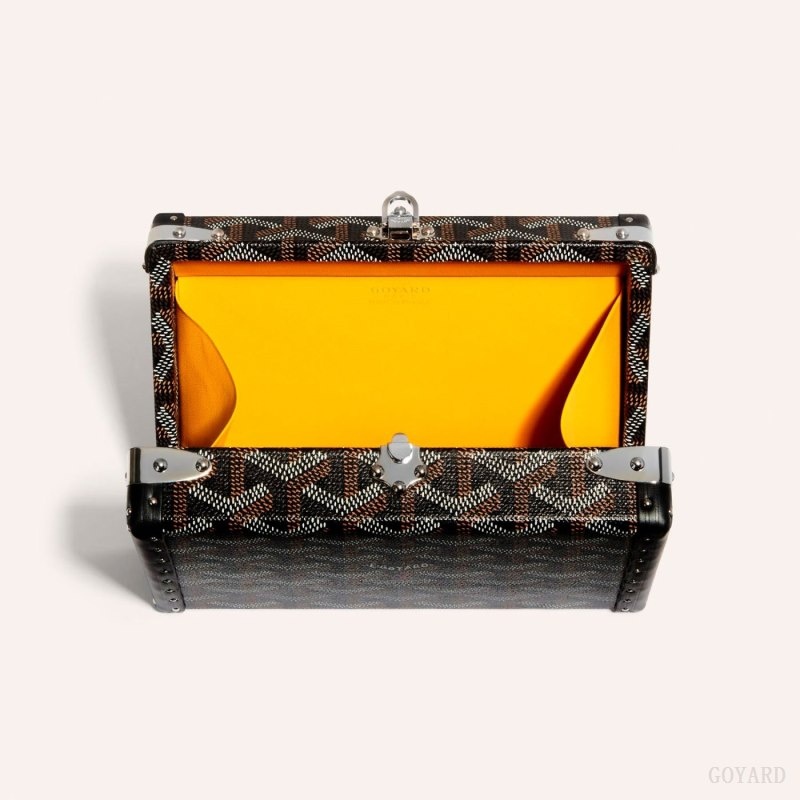 Black Goyard MINAUDIÈRE TRUNK BAG | NYGA1780