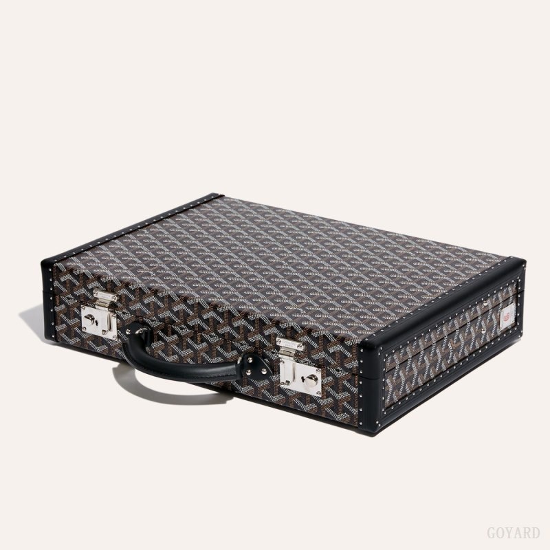 Black Goyard Manoir PM Document Case | VWFP5055