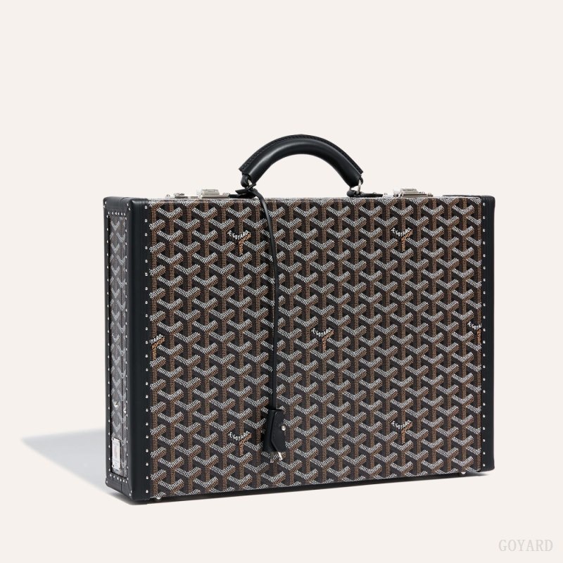 Black Goyard Manoir PM Document Case | VWFP5055