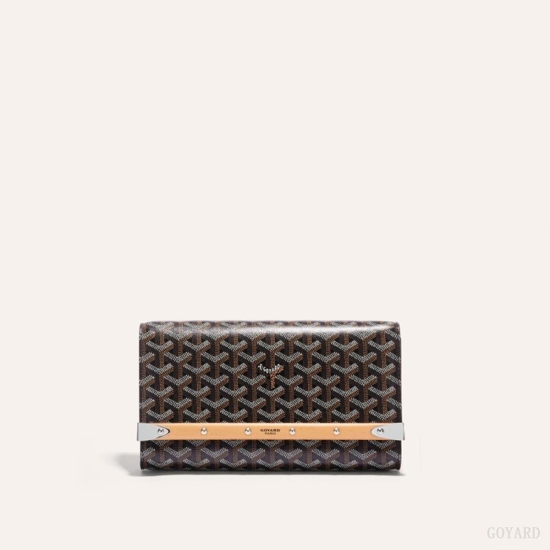 Black Goyard Monte-Carlo PM Clutch | NMNW5816