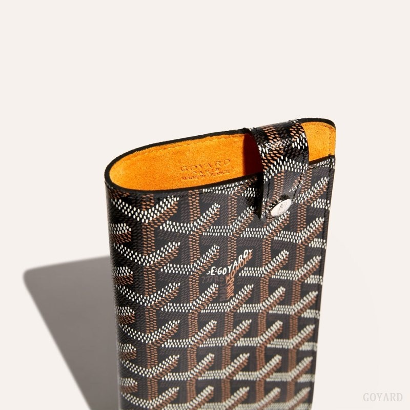 Black Goyard Montmartre GM Case | IJVU9204