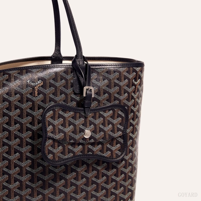 Black Goyard Os Grey Dog pocket | OGGG7335