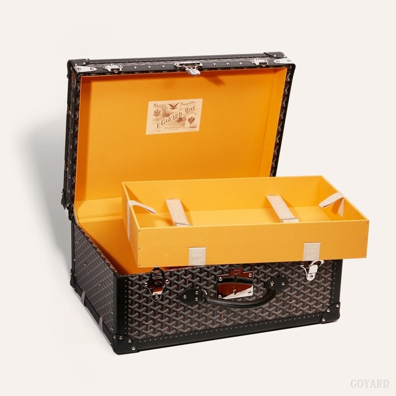 Black Goyard PALACE 55 SUITCASE | XFAB1127