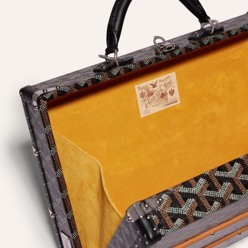 Black Goyard PALACE MM TRUNK BAG | LOPL3664