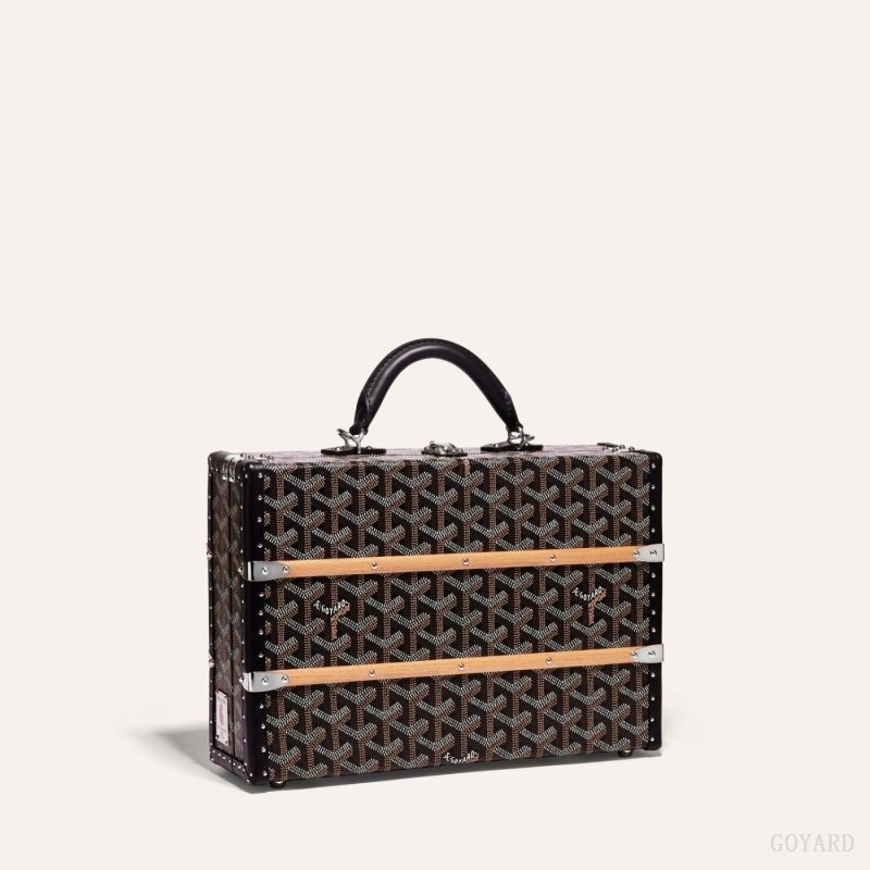 Black Goyard PALACE MM TRUNK BAG | LOPL3664