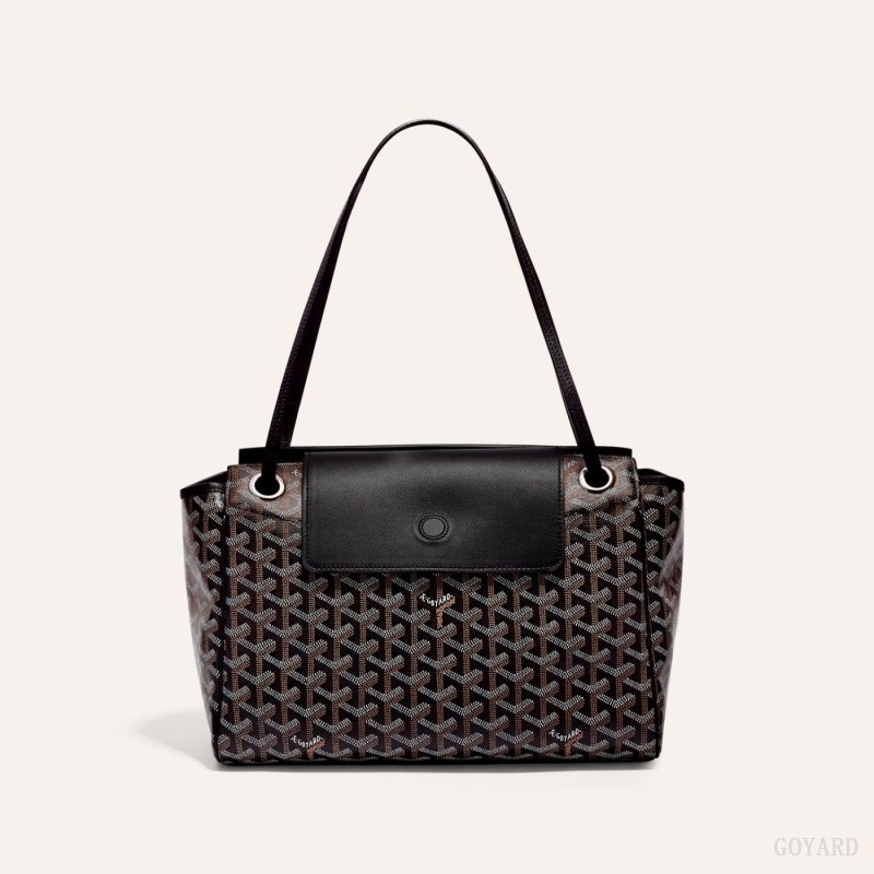 Black Goyard ROUETTE PM BAG | HLNP8524