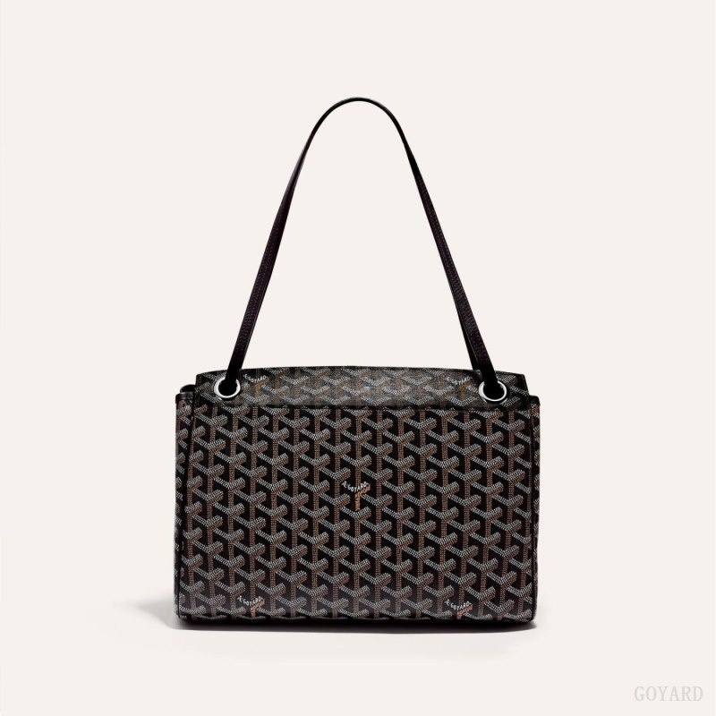 Black Goyard ROUETTE PM BAG | HLNP8524