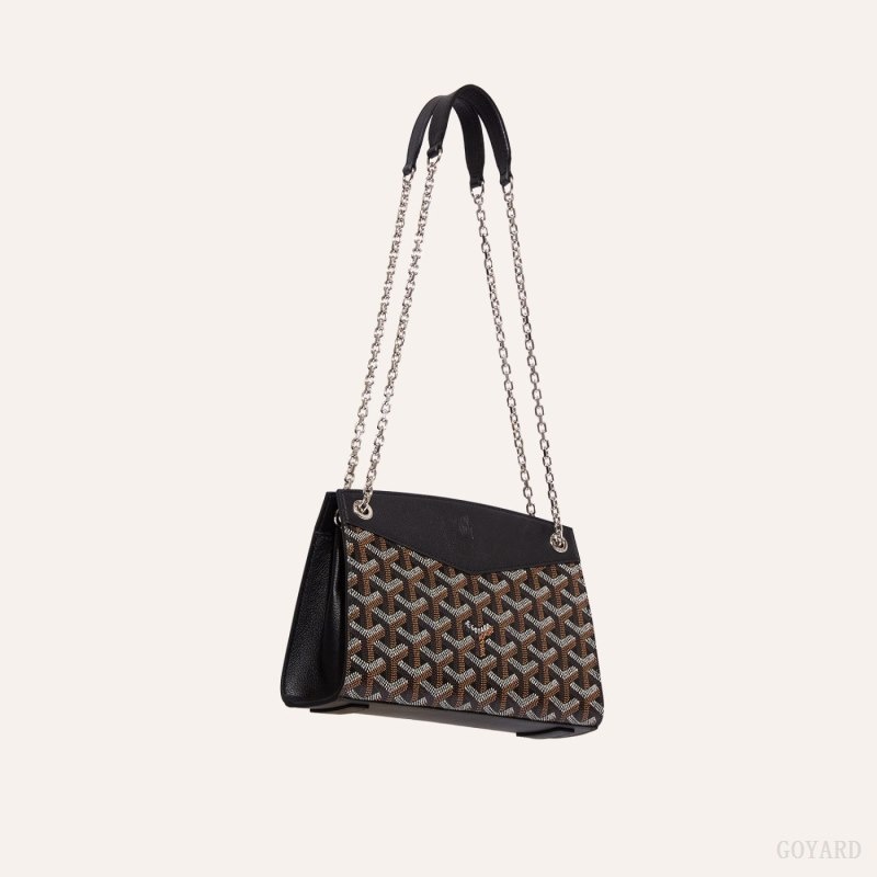 Black Goyard Rouette Structuré Mini Bag | PEFS9661