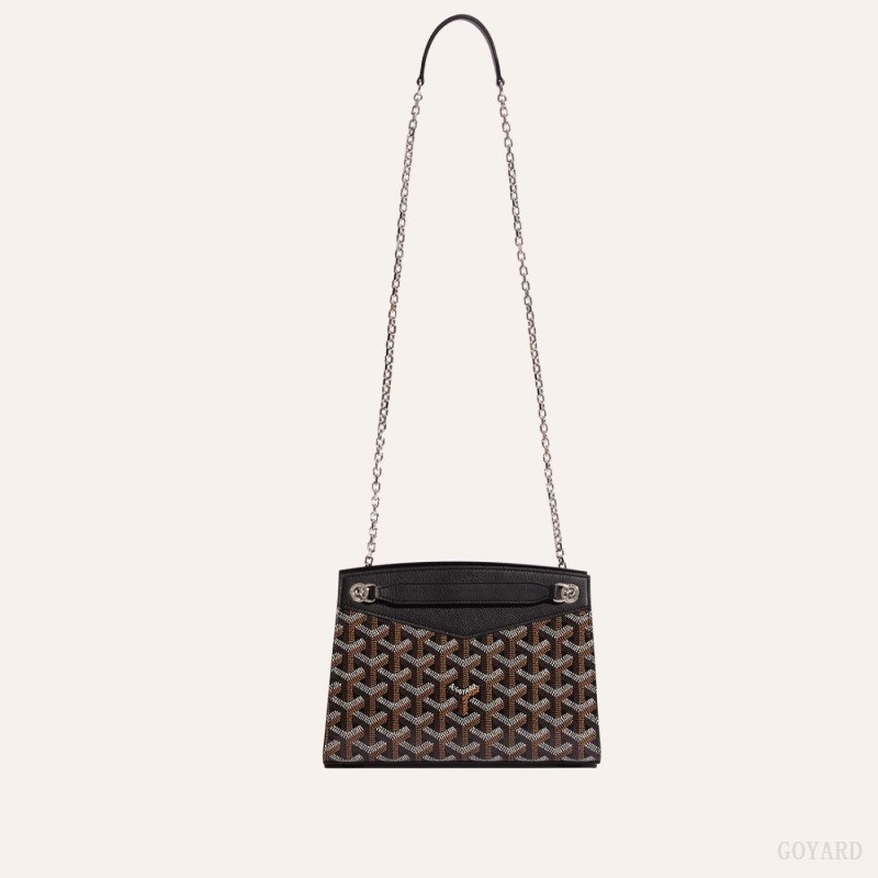 Black Goyard Rouette Structuré Mini Bag | PEFS9661