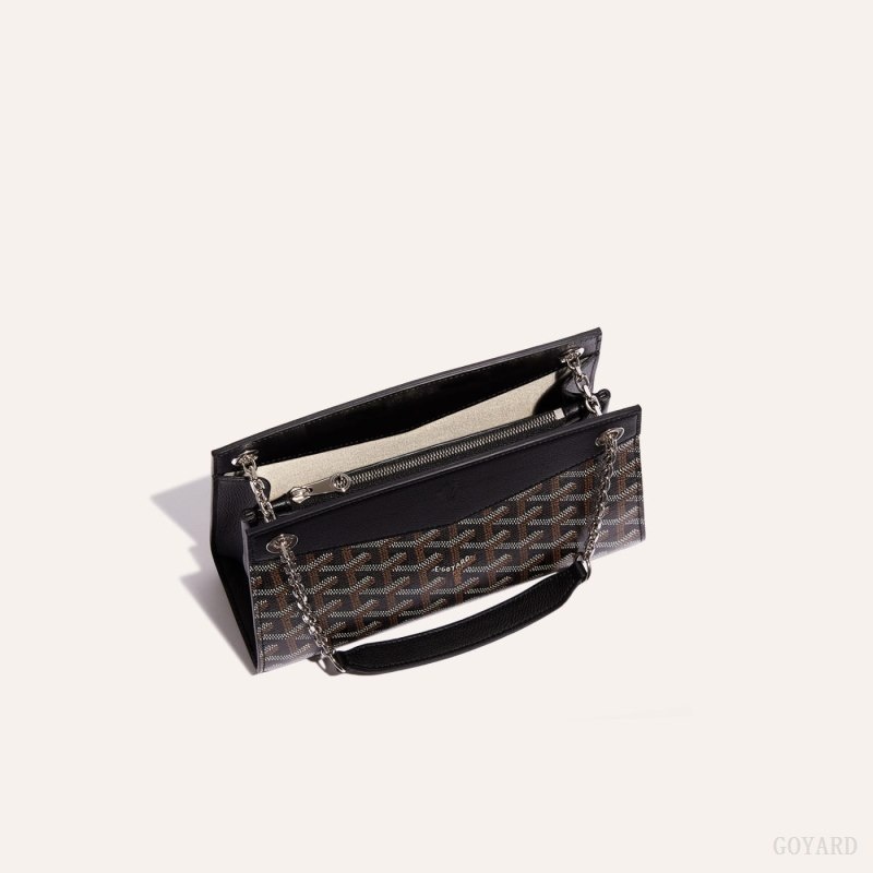 Black Goyard Rouette Structuré Mini Bag | PEFS9661