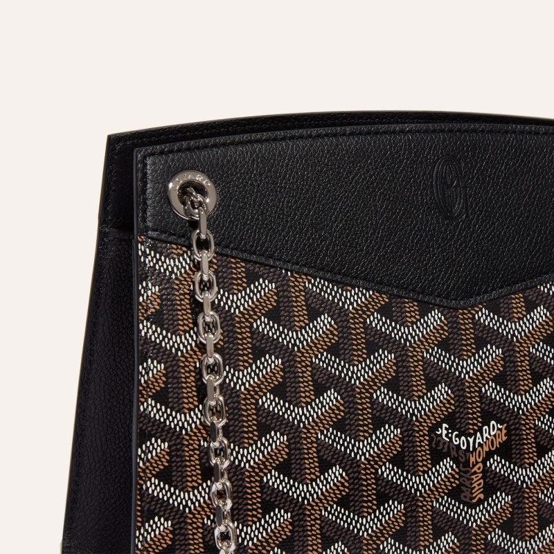 Black Goyard Rouette Structuré Mini Bag | PEFS9661