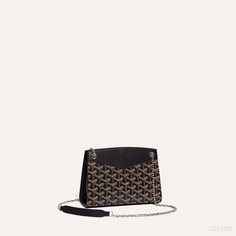 Black Goyard Rouette Structuré Mini Bag | PEFS9661