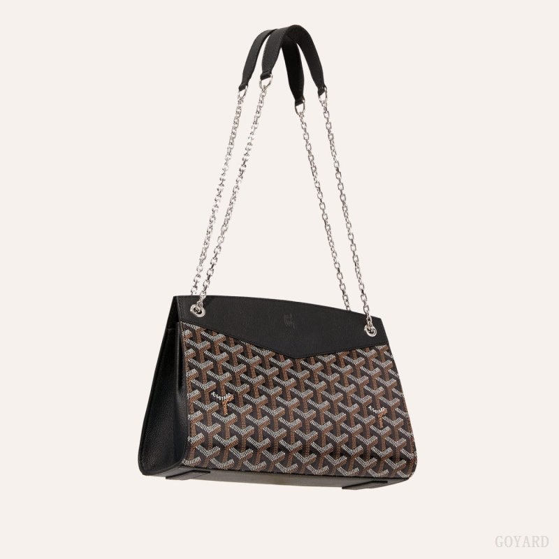 Black Goyard Rouette Structuré PM Bag | BMOL3461