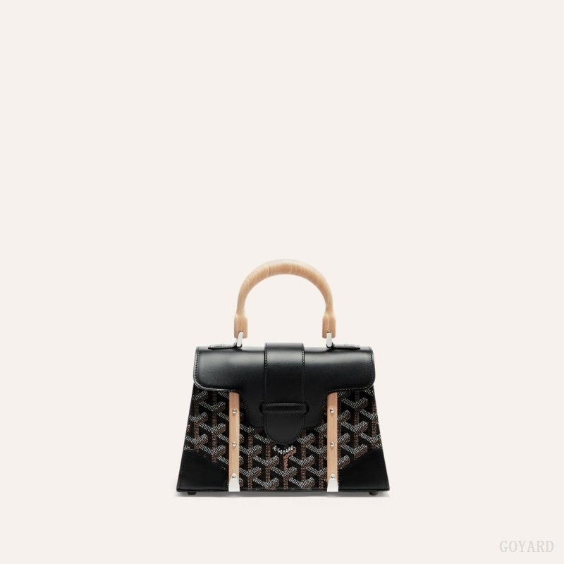 Black Goyard SAÏGON STRUCTURE MINI BAG | ISAA8396