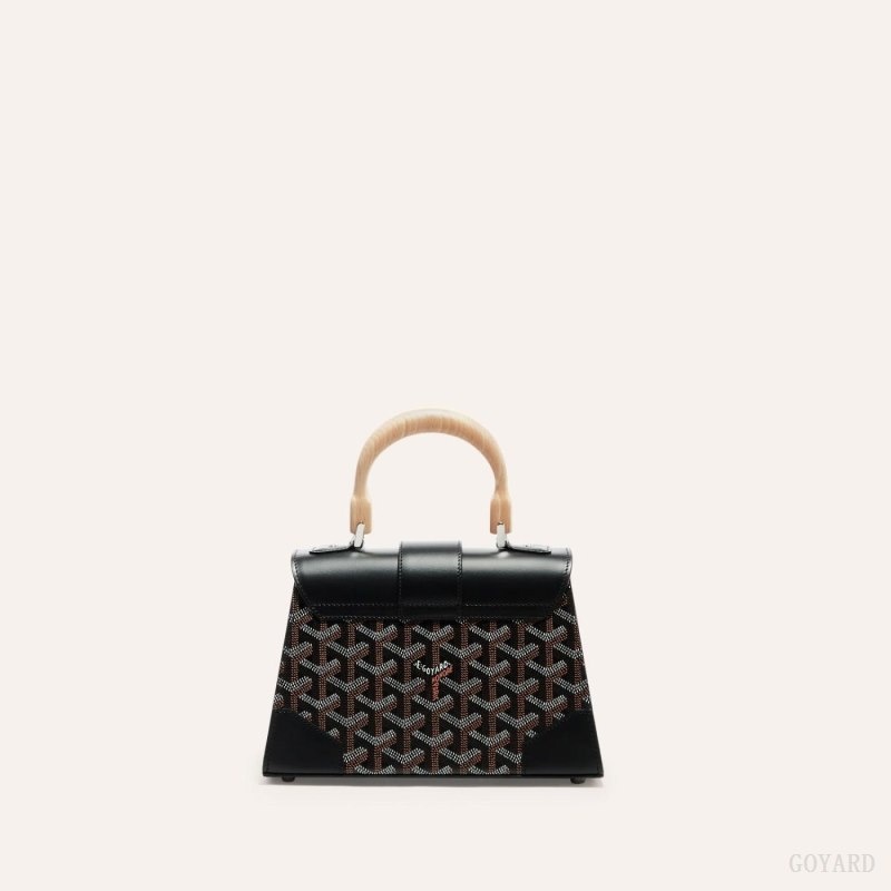 Black Goyard SAÏGON STRUCTURE MINI BAG | ISAA8396