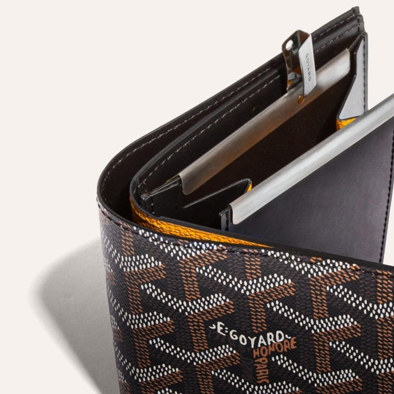 Black Goyard SAINT-FLORENTIN WALLET | DJYN6956