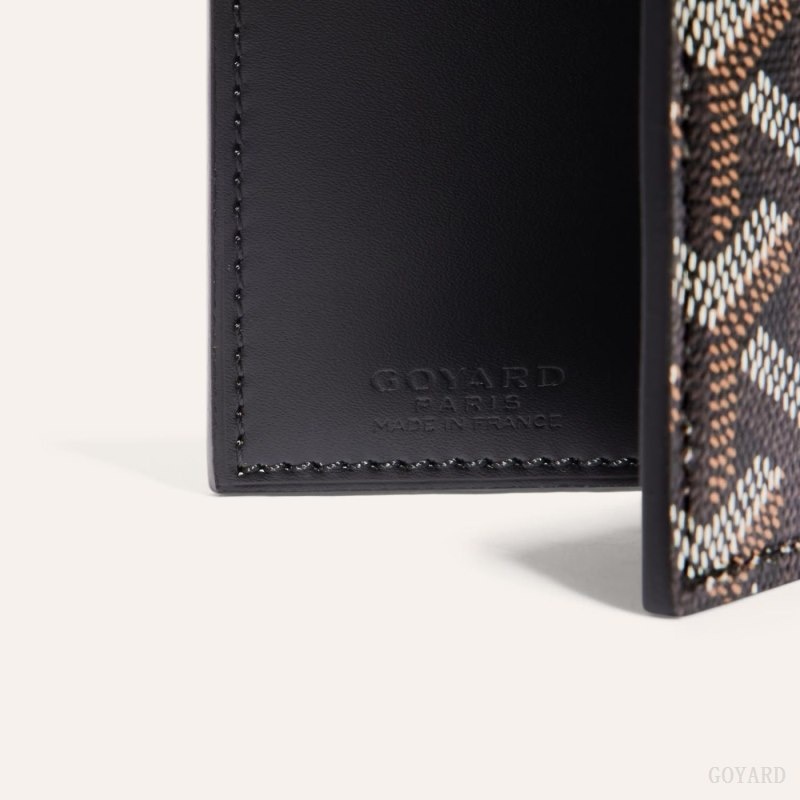 Black Goyard SAINT-MARC CARD WALLET | ESJO1490