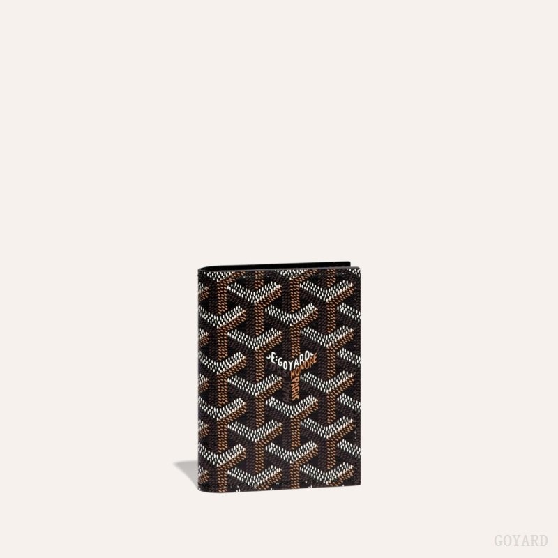 Black Goyard SAINT-MARC CARD WALLET | ESJO1490