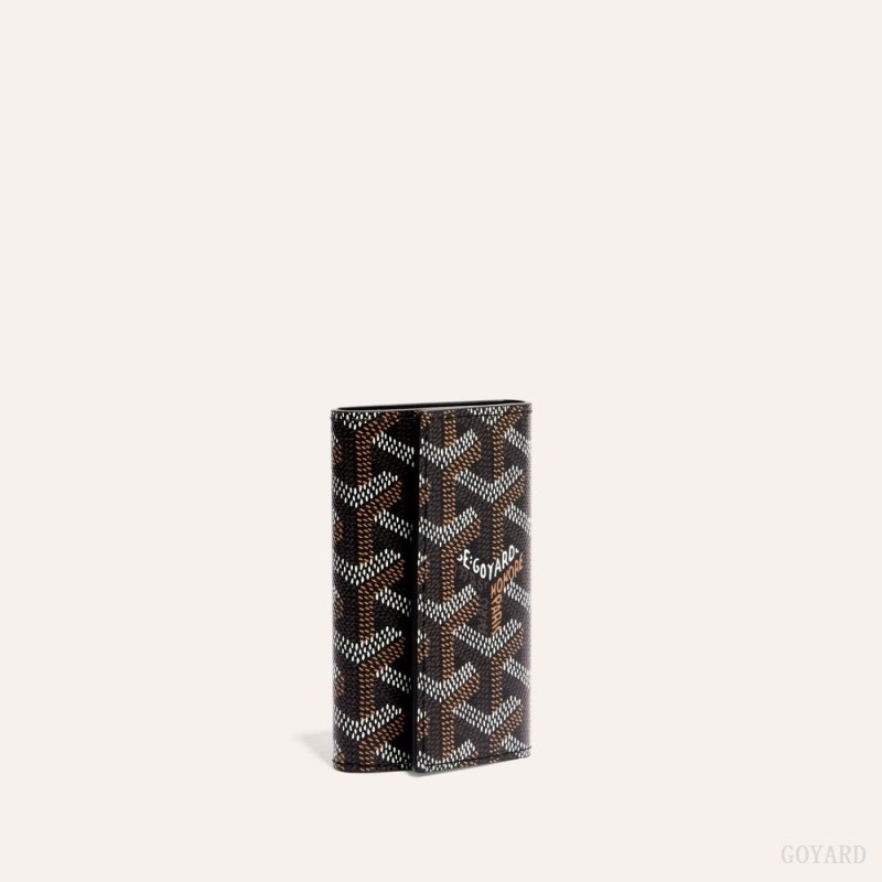 Black Goyard SAINT-MICHEL KEY RING | NGOX5941